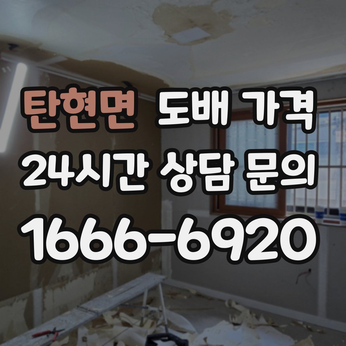 탄현면 도배 가격