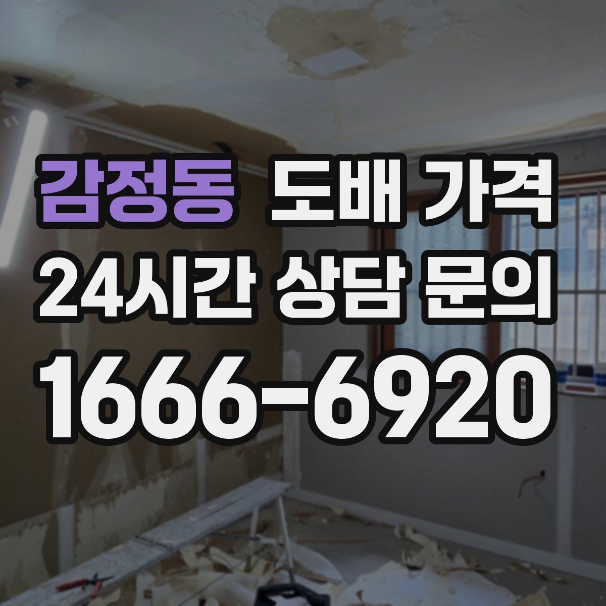감정동 도배 가격