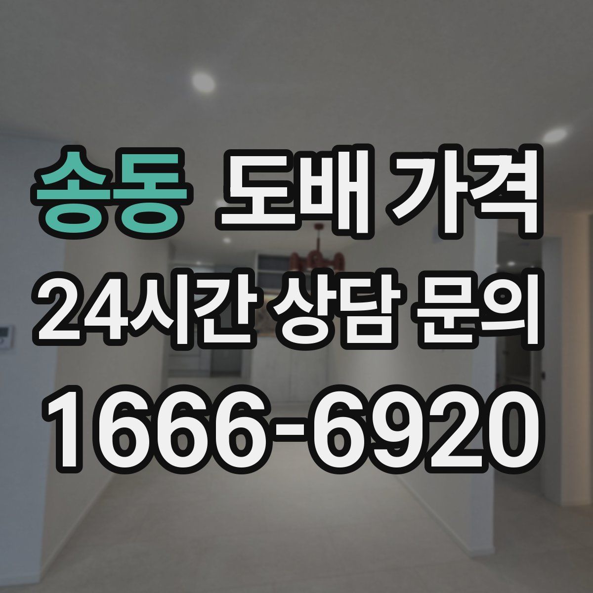 송동 도배 가격
