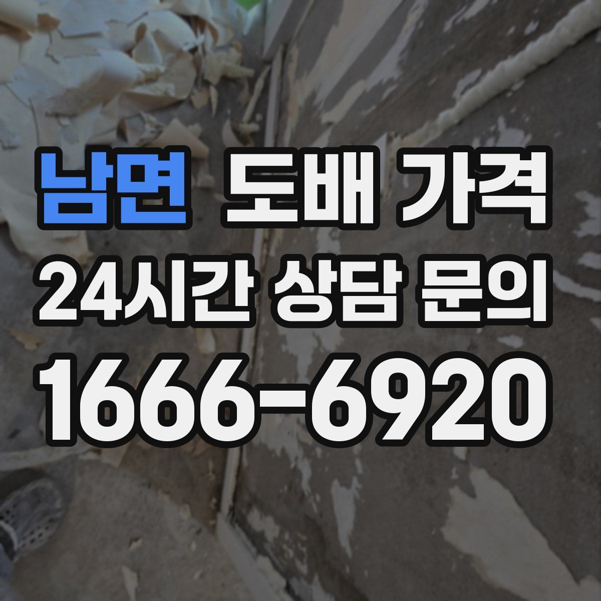 남면 도배 가격