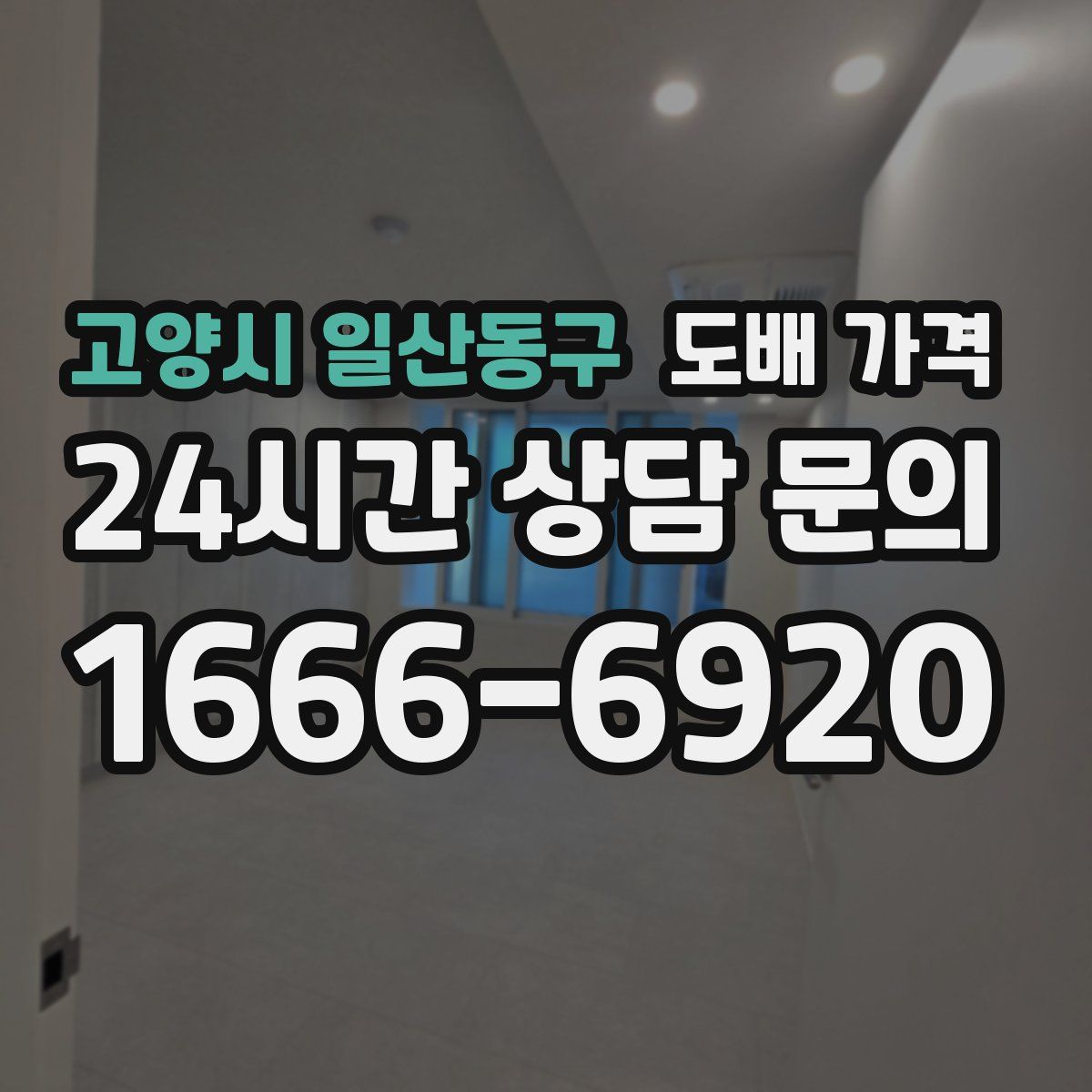 고양시 일산동구 도배 가격