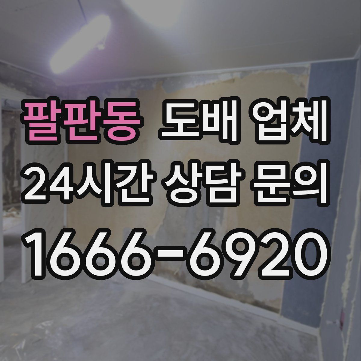팔판동 도배 업체
