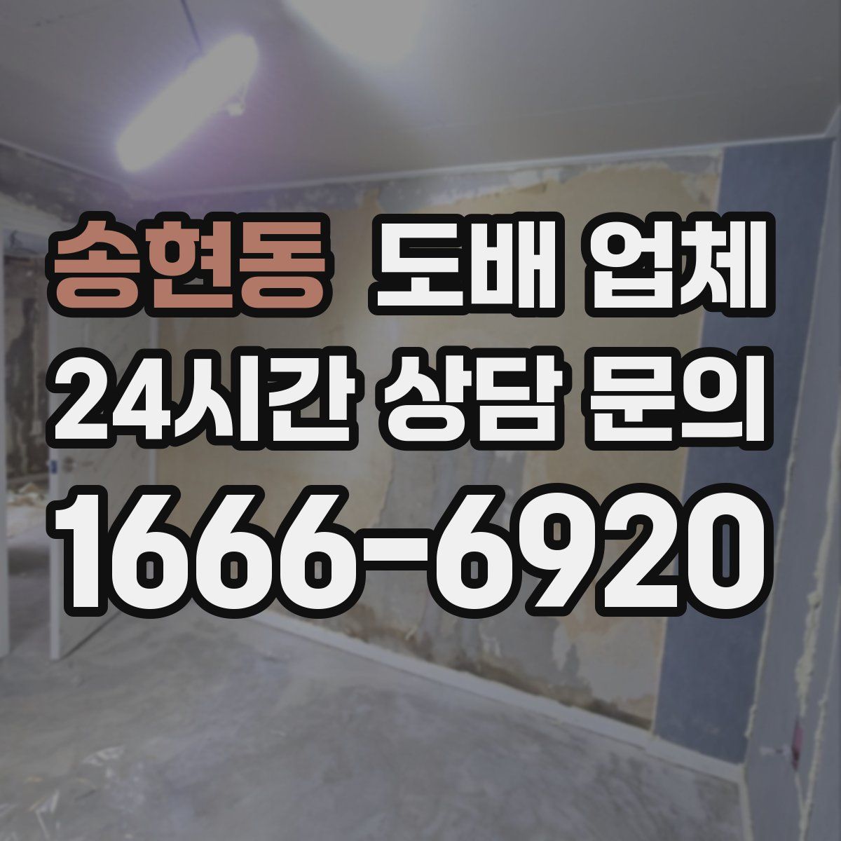 송현동 도배 업체