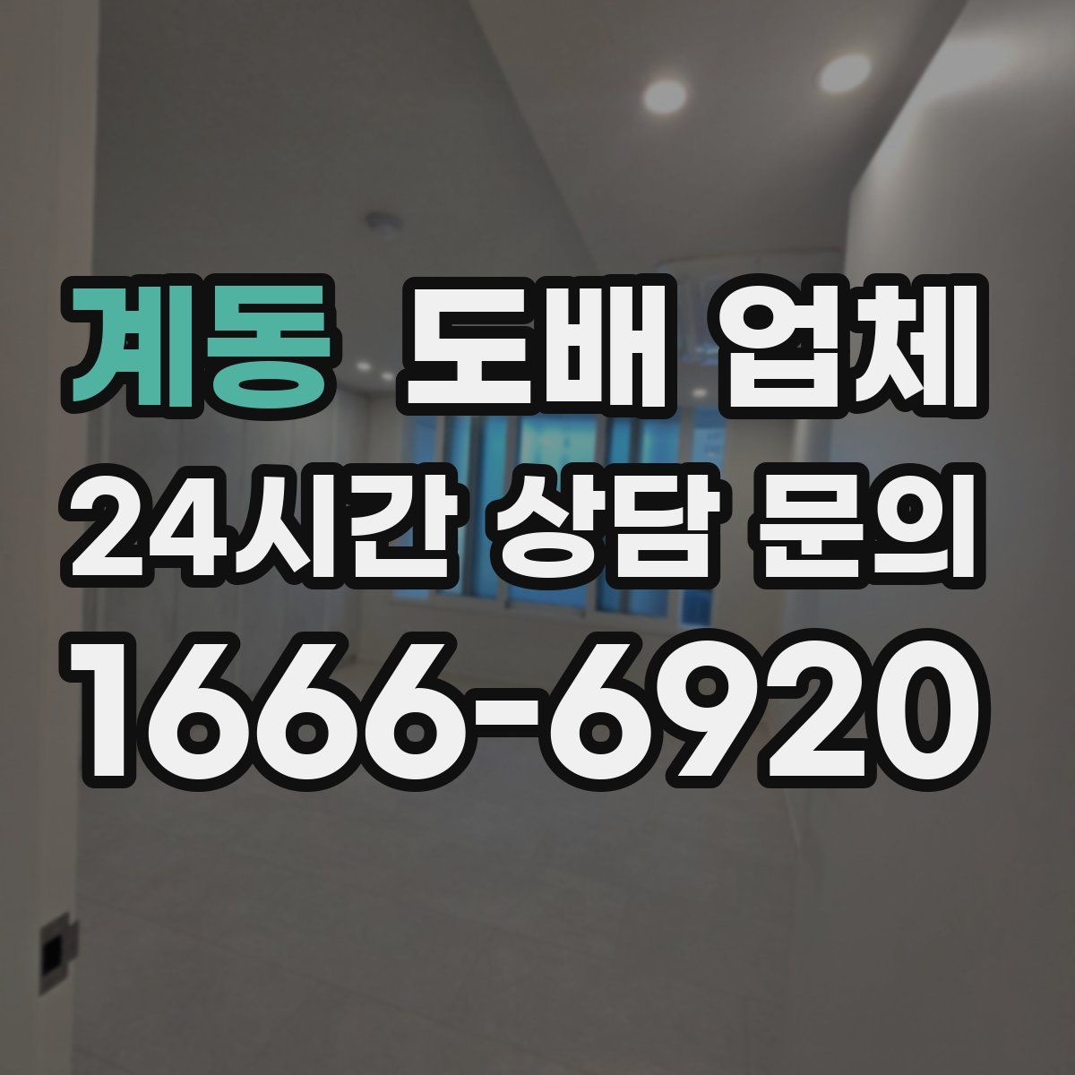 계동 도배 업체