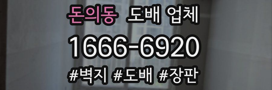 돈의동 도배 업체
