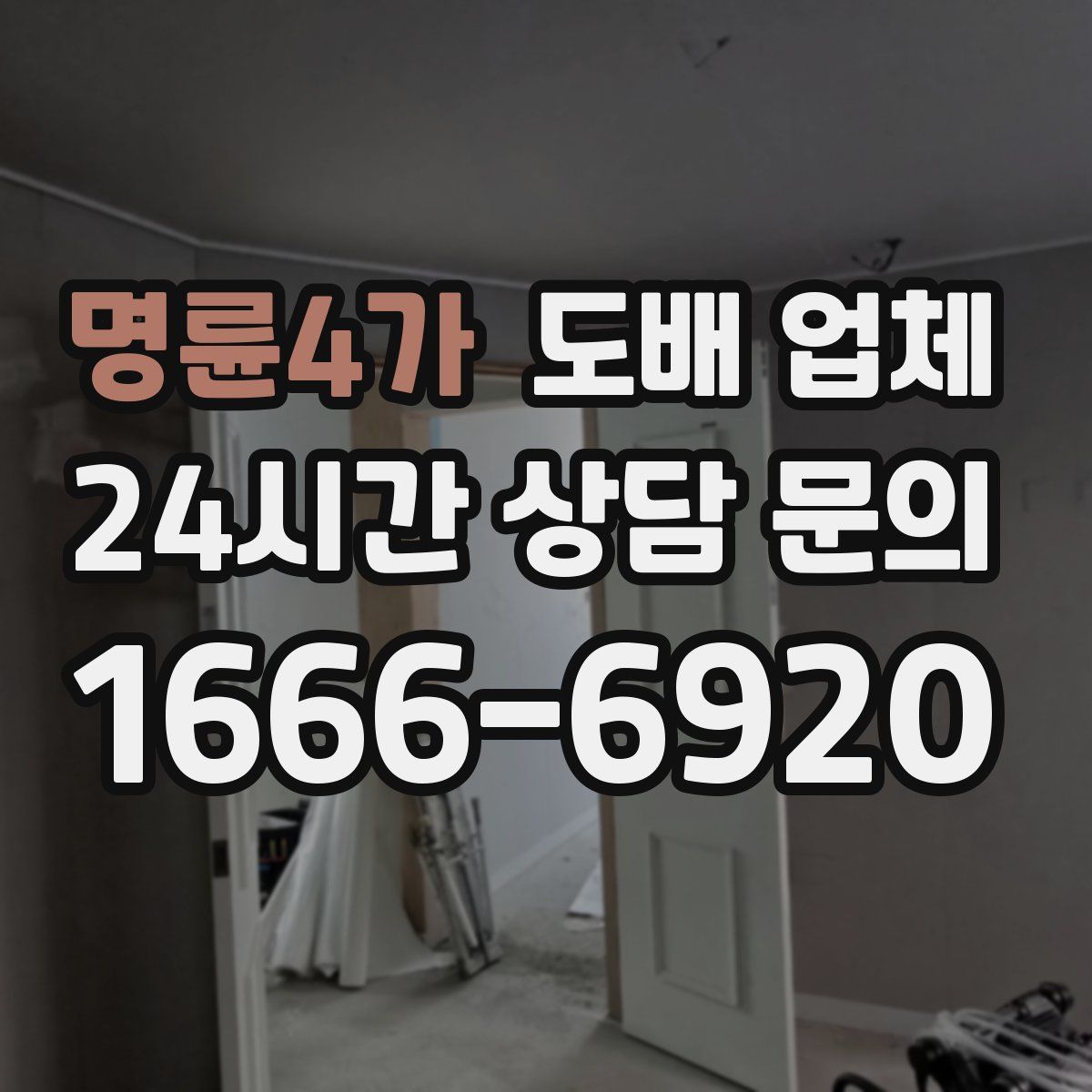 명륜4가 도배 업체