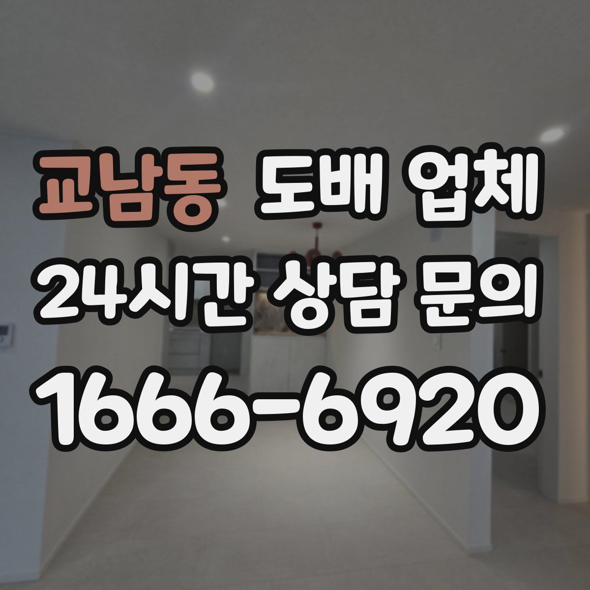 교남동 도배 업체