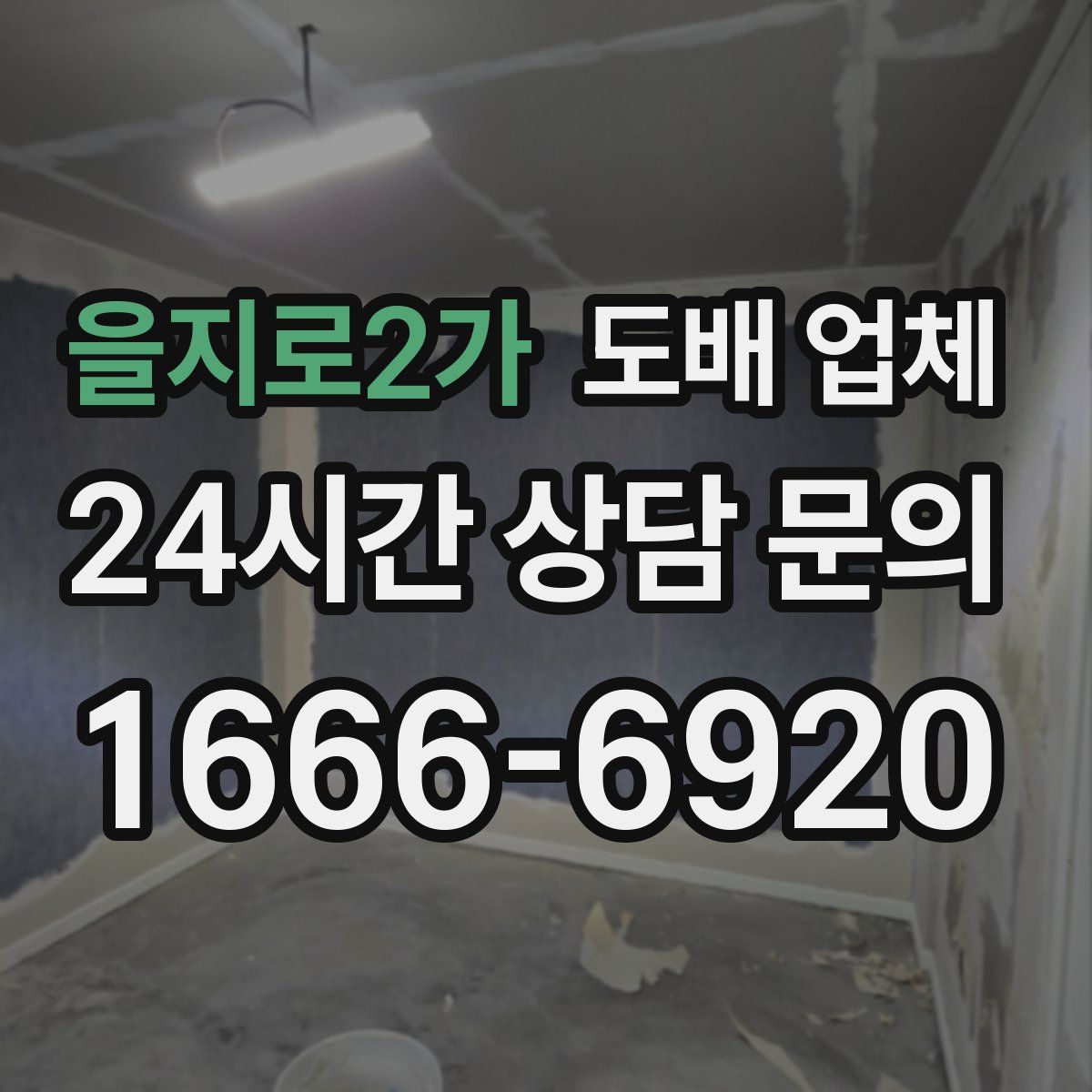 을지로2가 도배 업체
