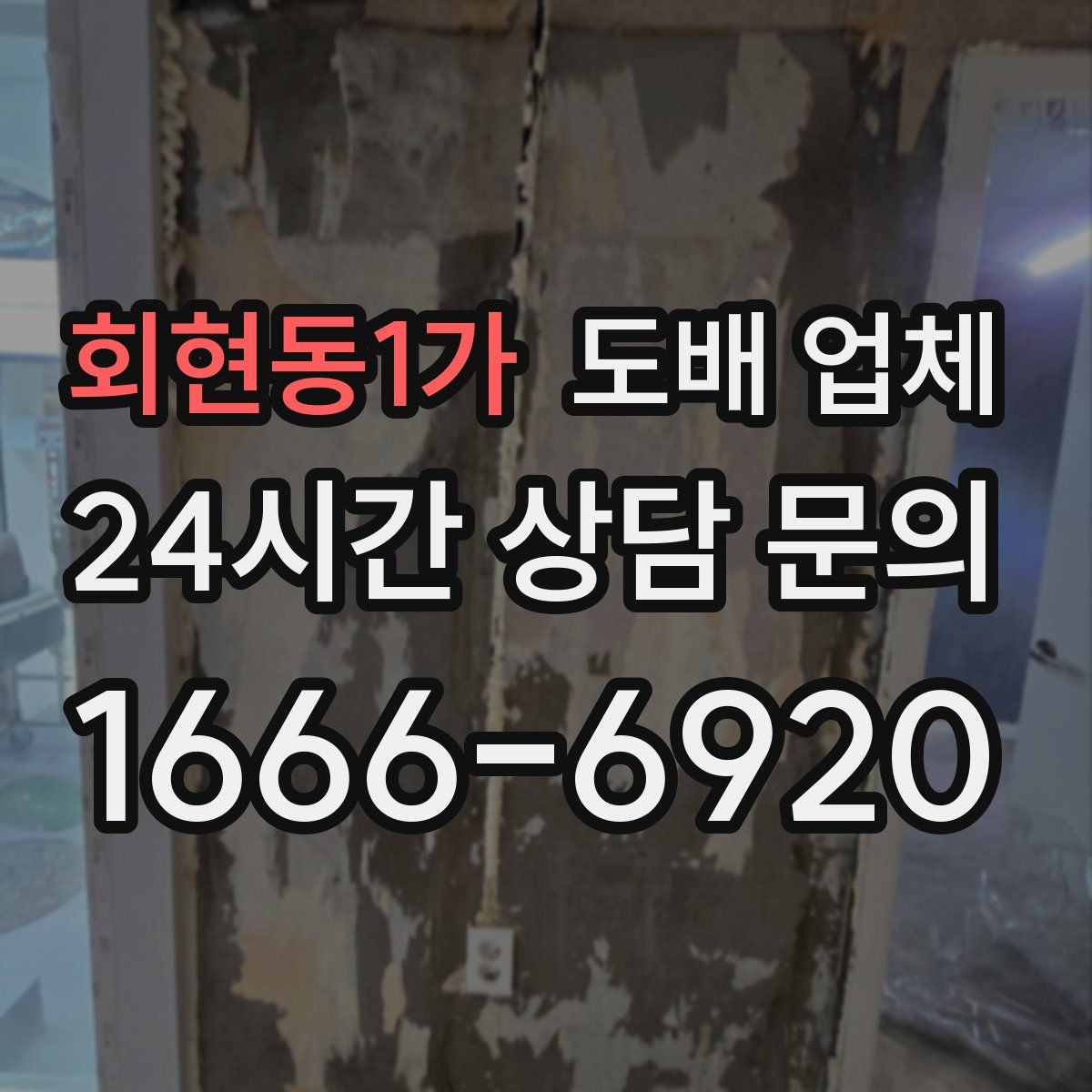 회현동1가 도배 업체