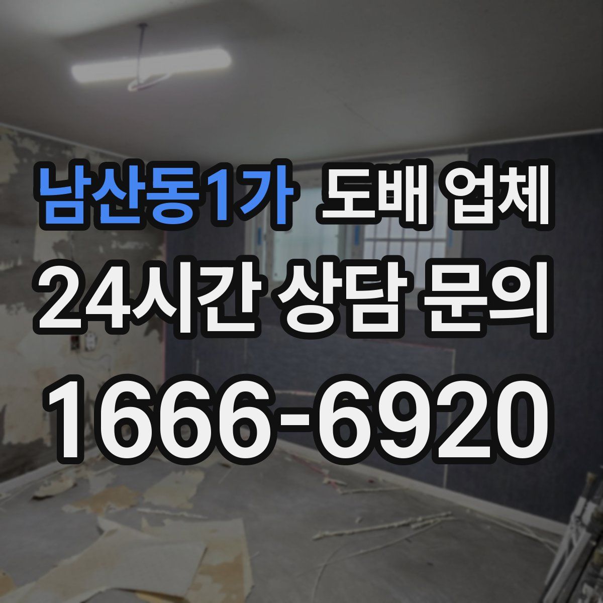 남산동1가 도배 업체