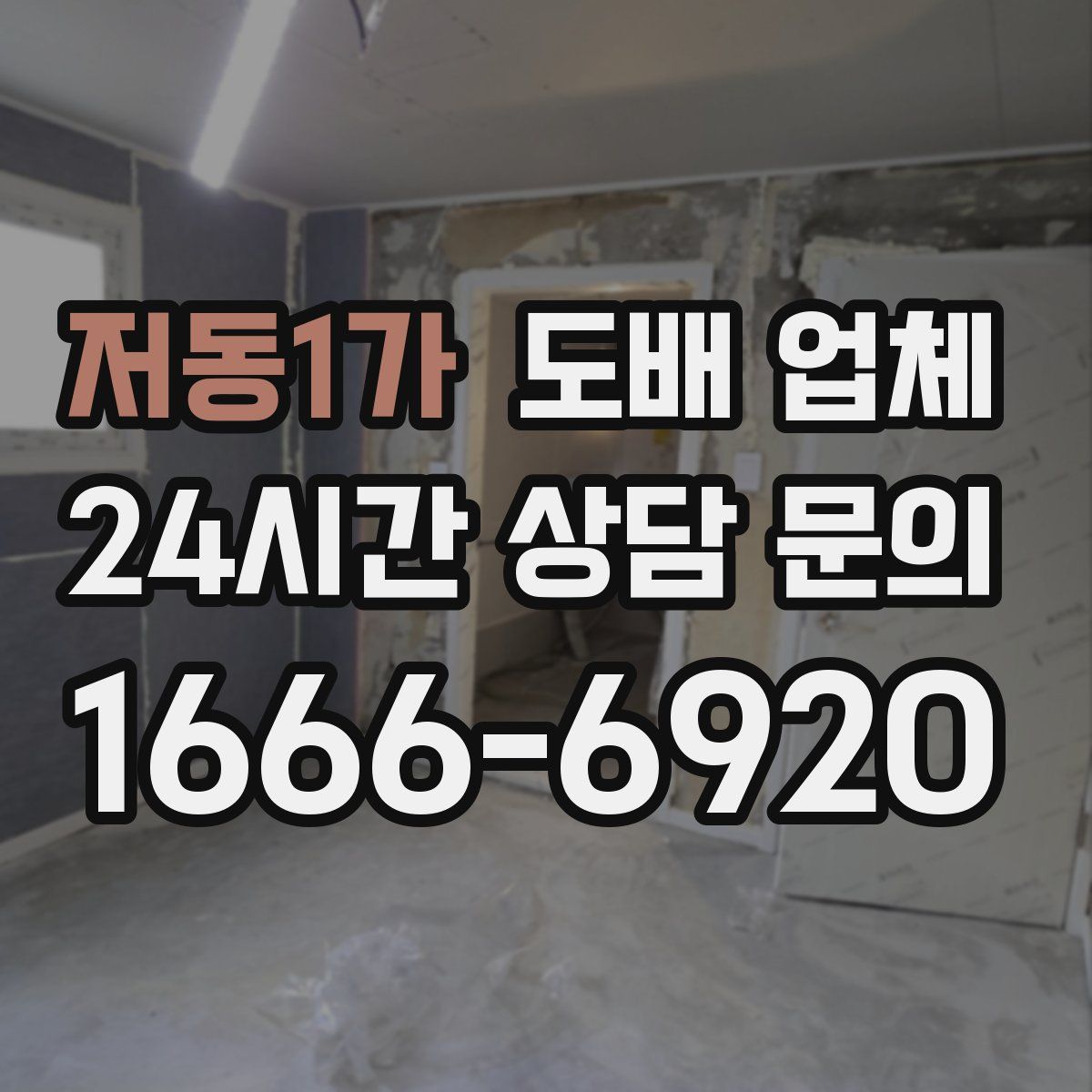 저동1가 도배 업체