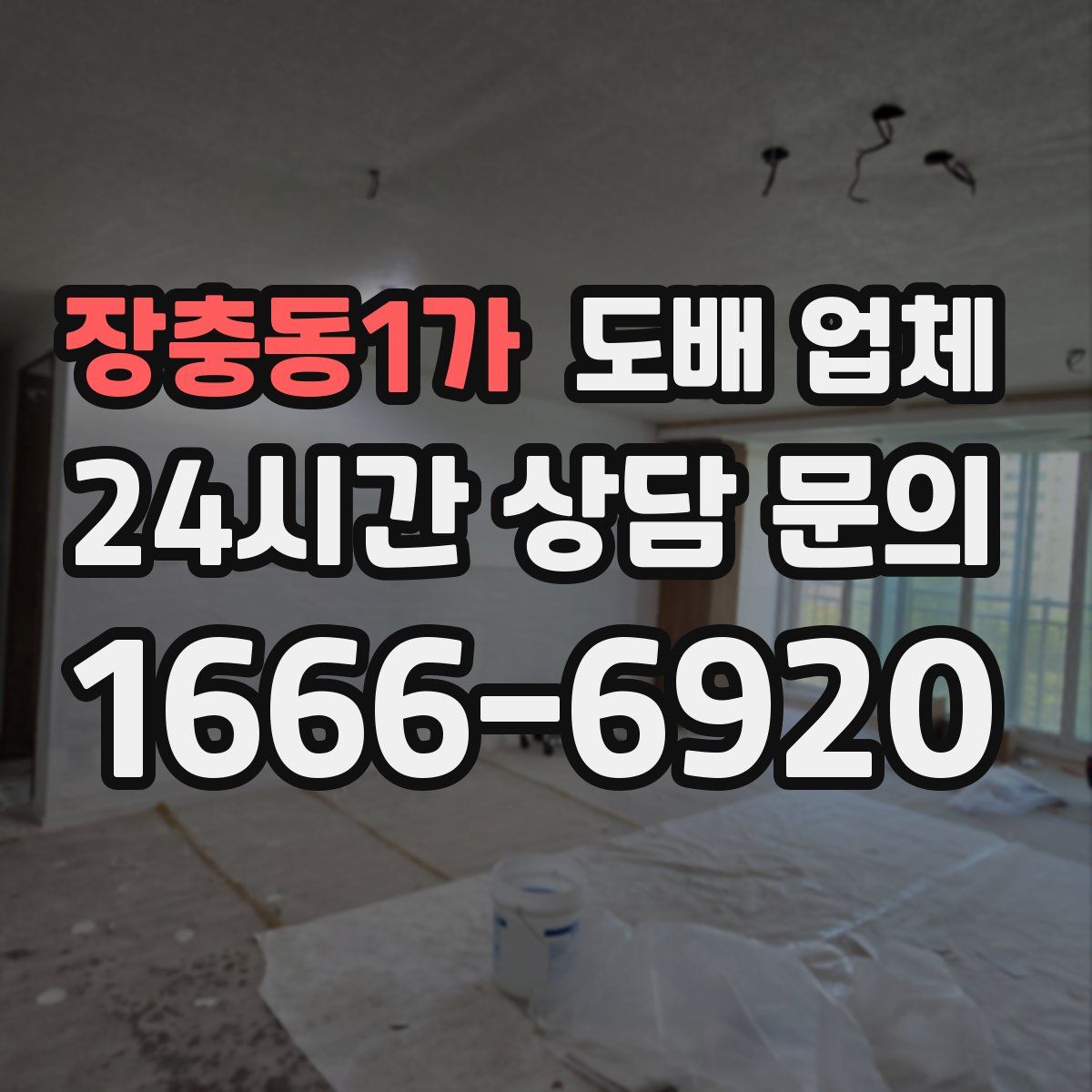 장충동1가 도배 업체