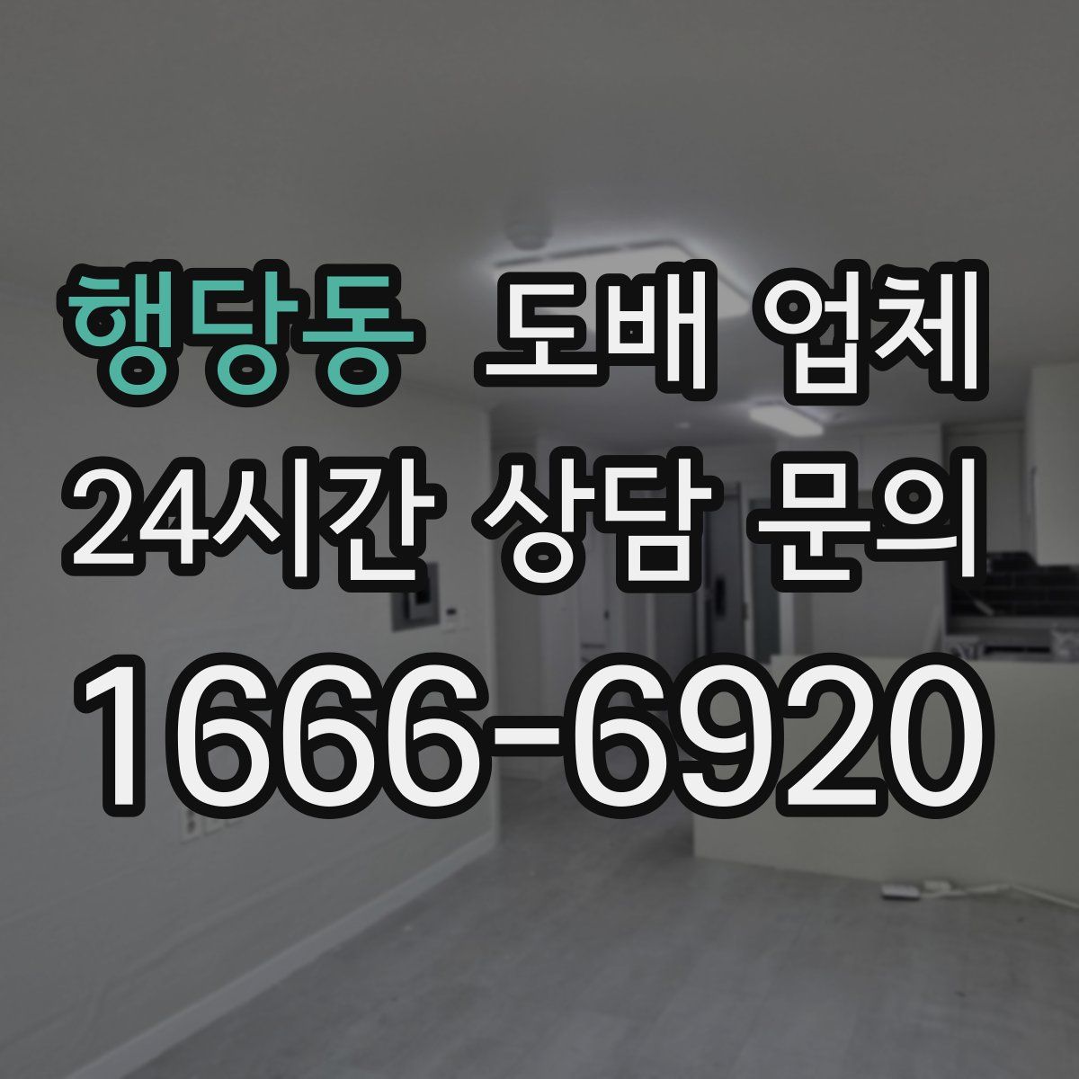 행당동 도배 업체