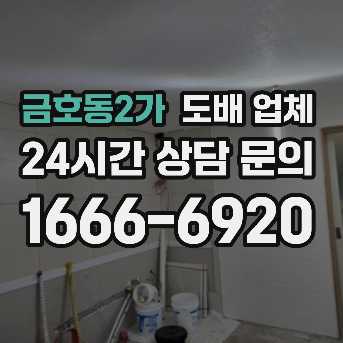 금호동2가 도배 업체