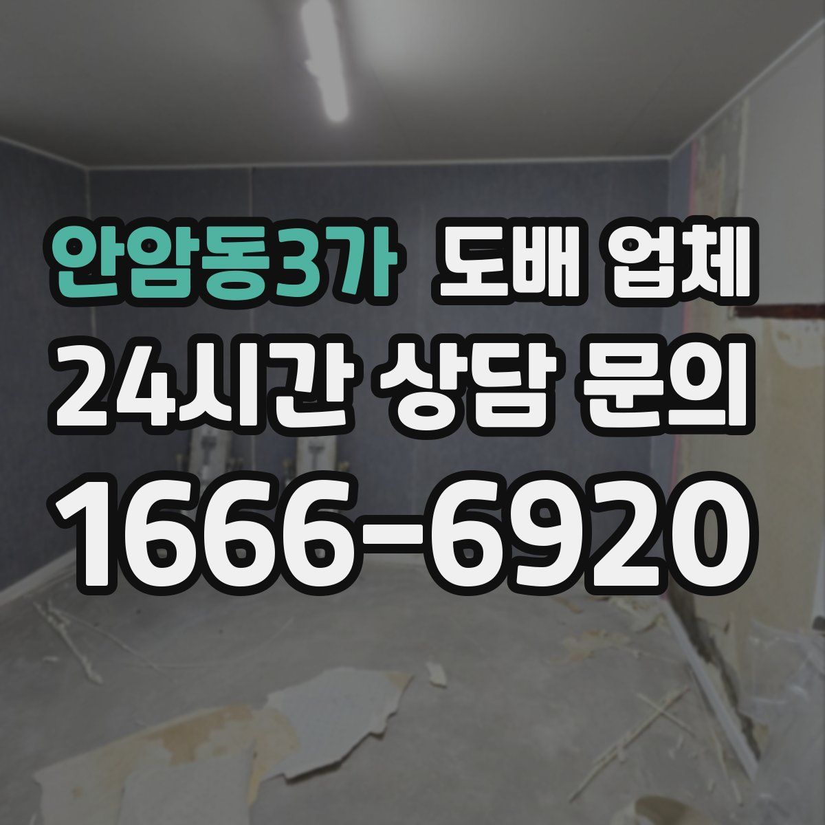 안암동3가 도배 업체