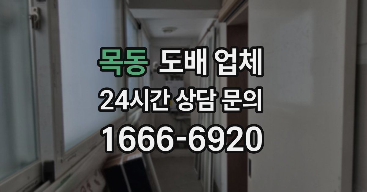 목동 도배 업체