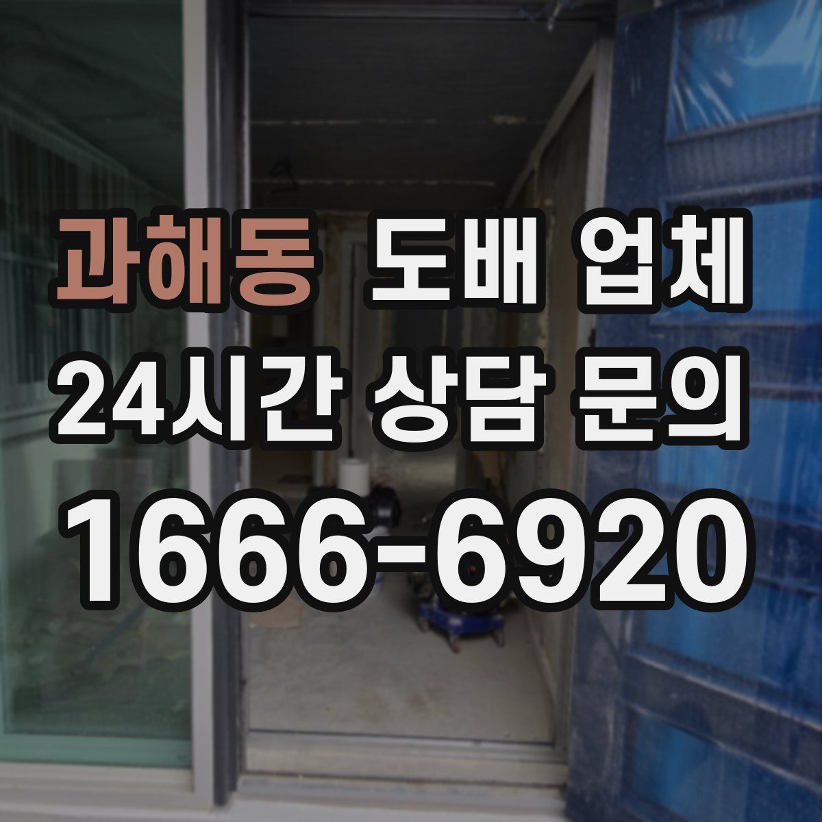 과해동 도배 업체