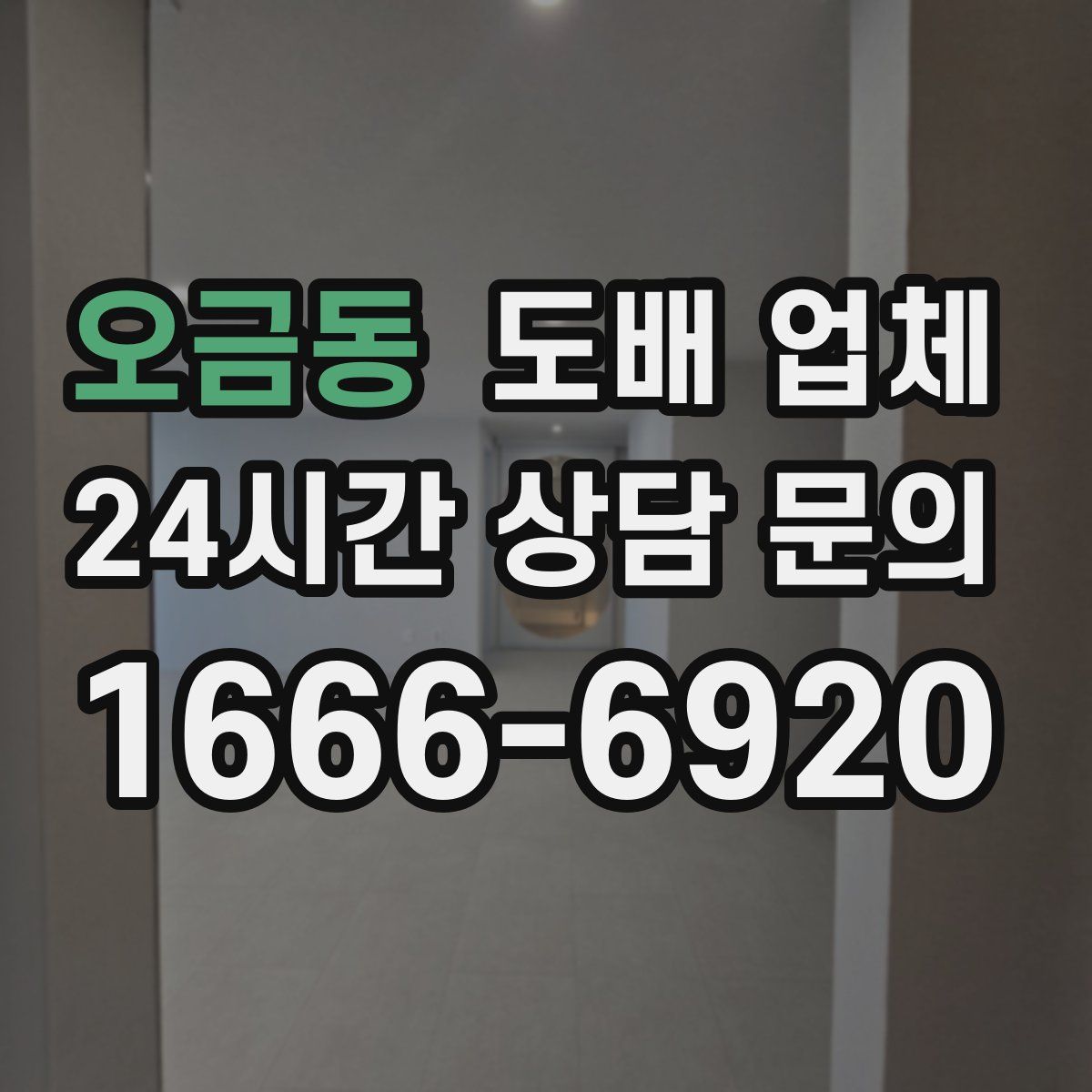 오금동 도배 업체