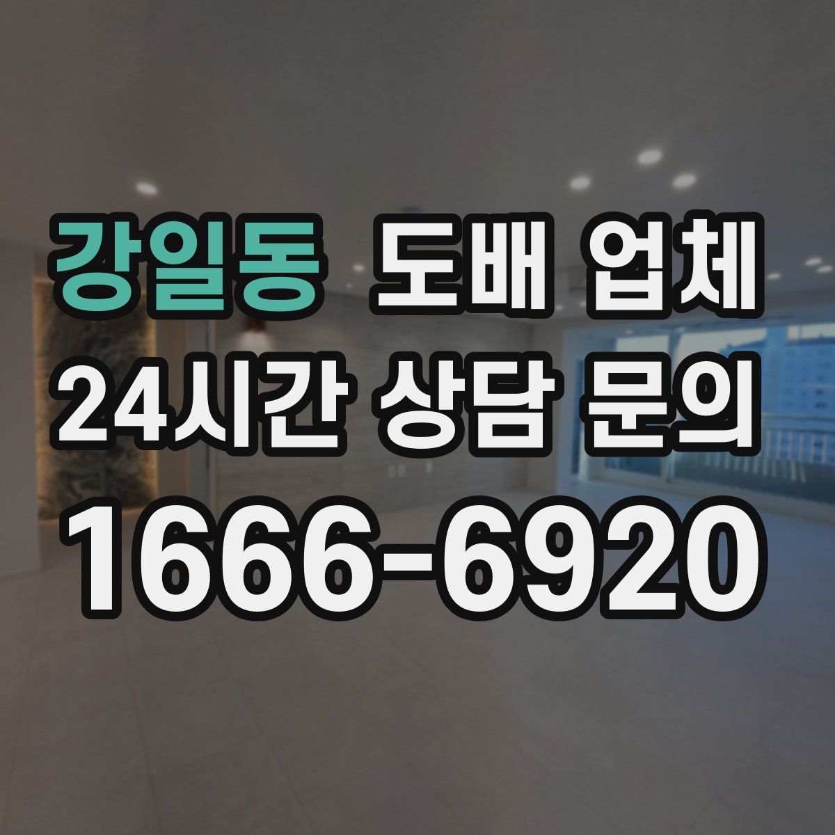 강일동 도배 업체