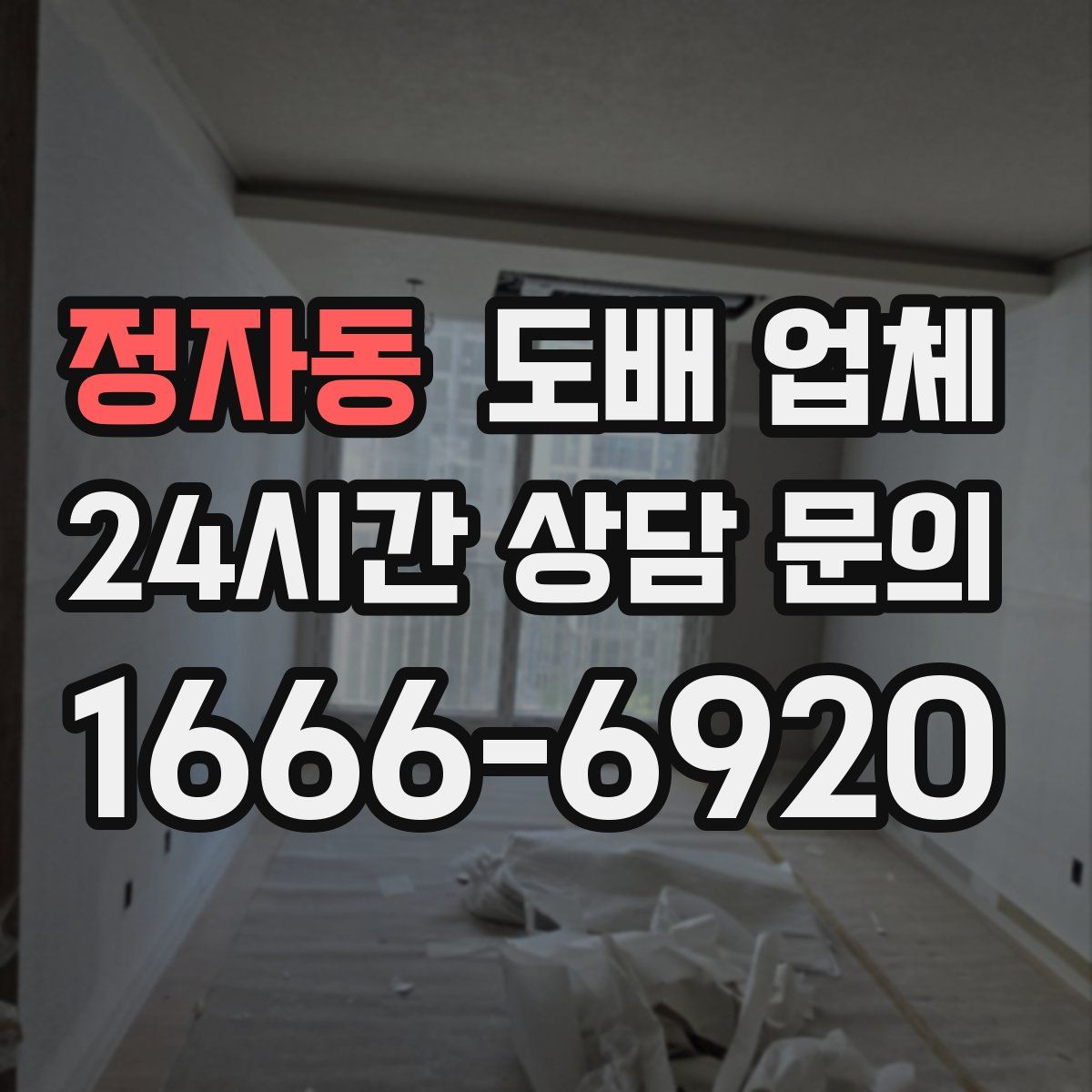 정자동 도배 업체
