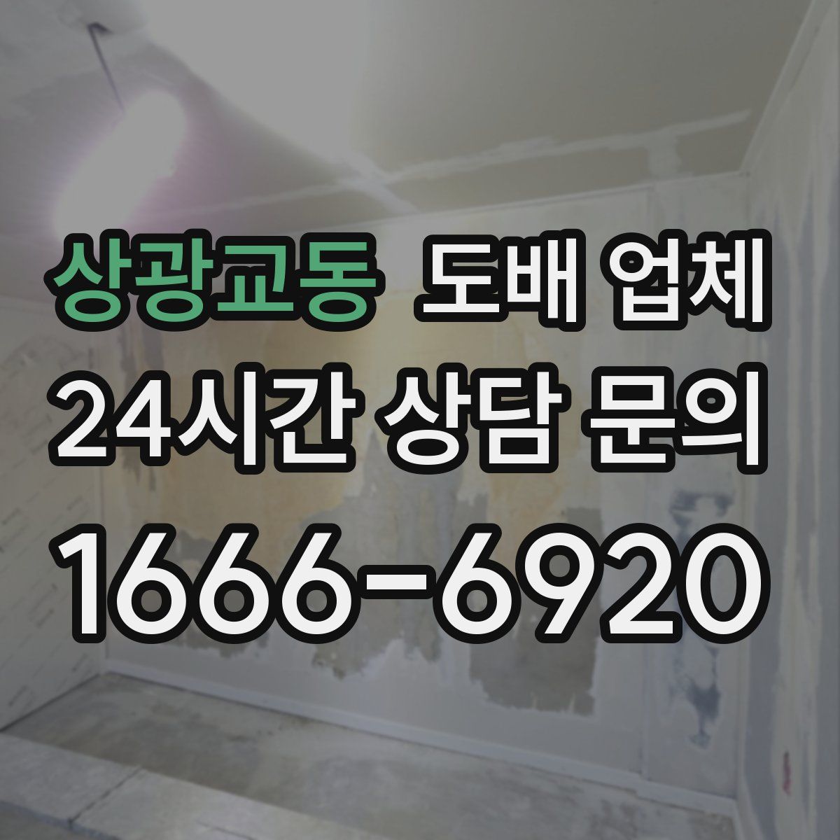 상광교동 도배 업체