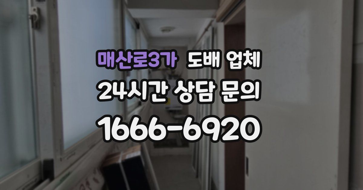 매산로3가 도배 업체