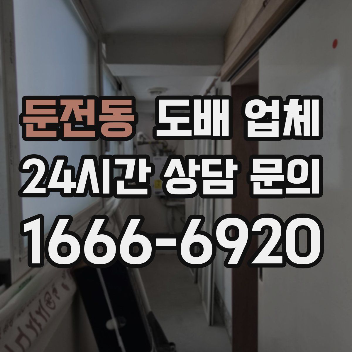 둔전동 도배 업체