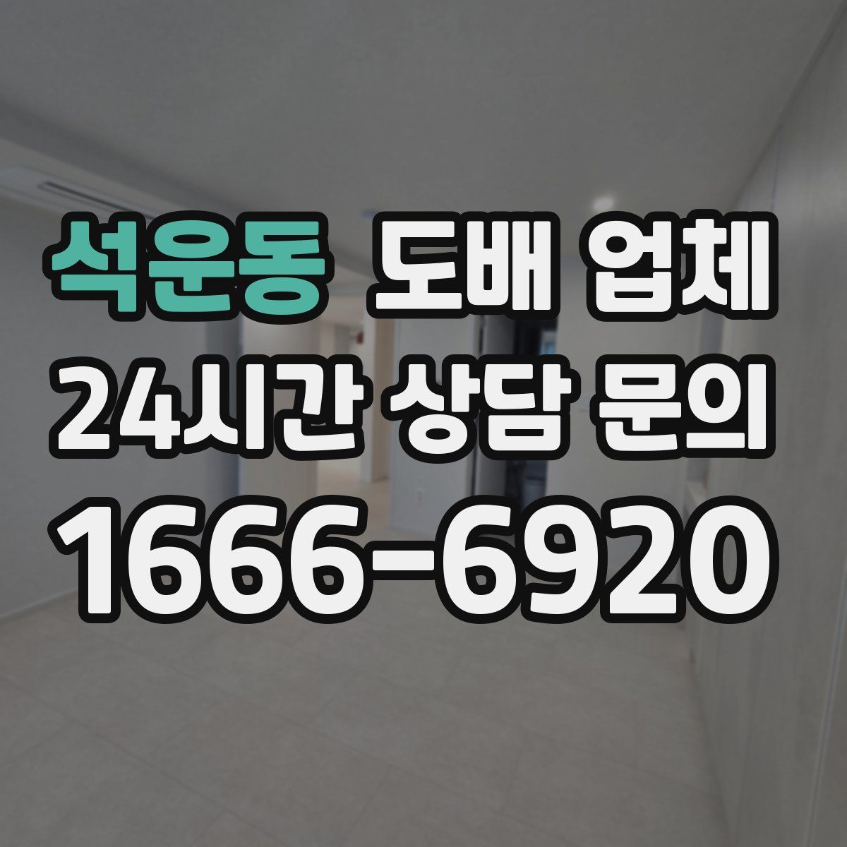 석운동 도배 업체