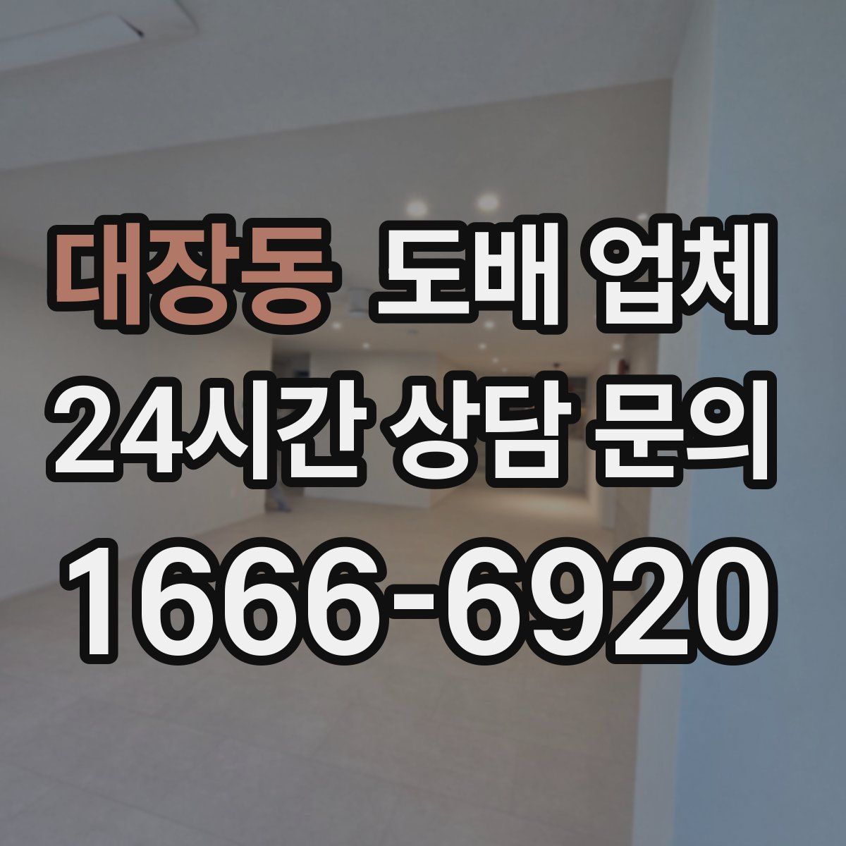 대장동 도배 업체