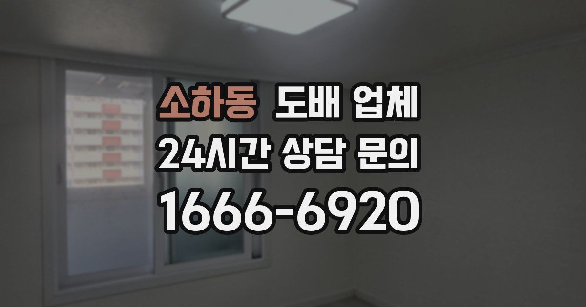 소하동 도배 업체