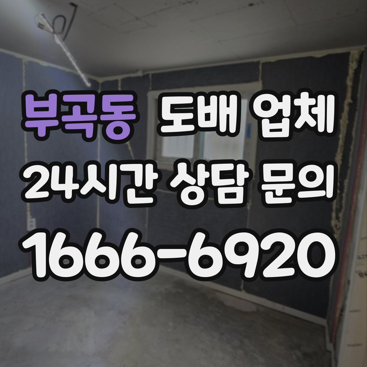 부곡동 도배 업체