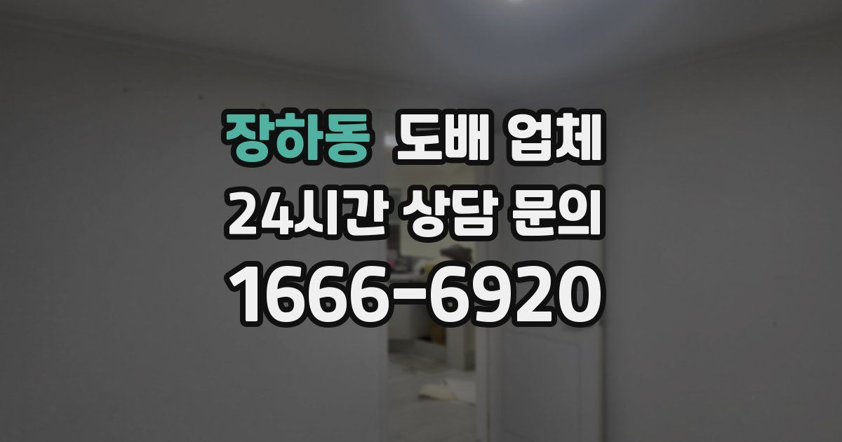 장하동 도배 업체