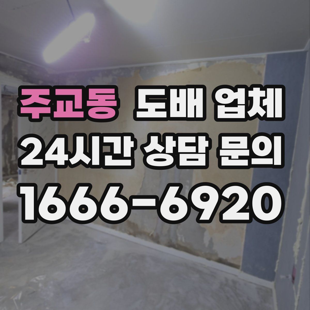 주교동 도배 업체