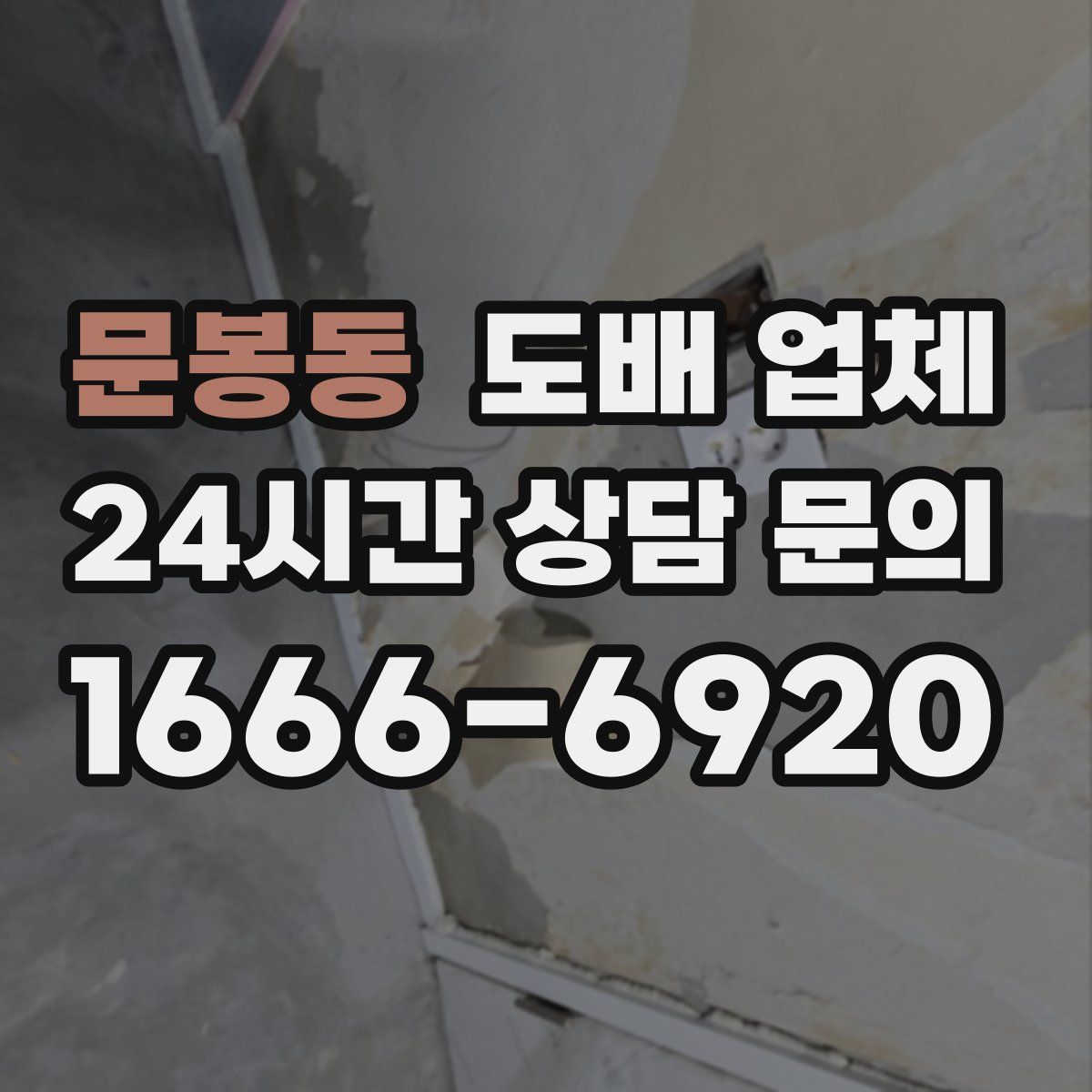 문봉동 도배 업체