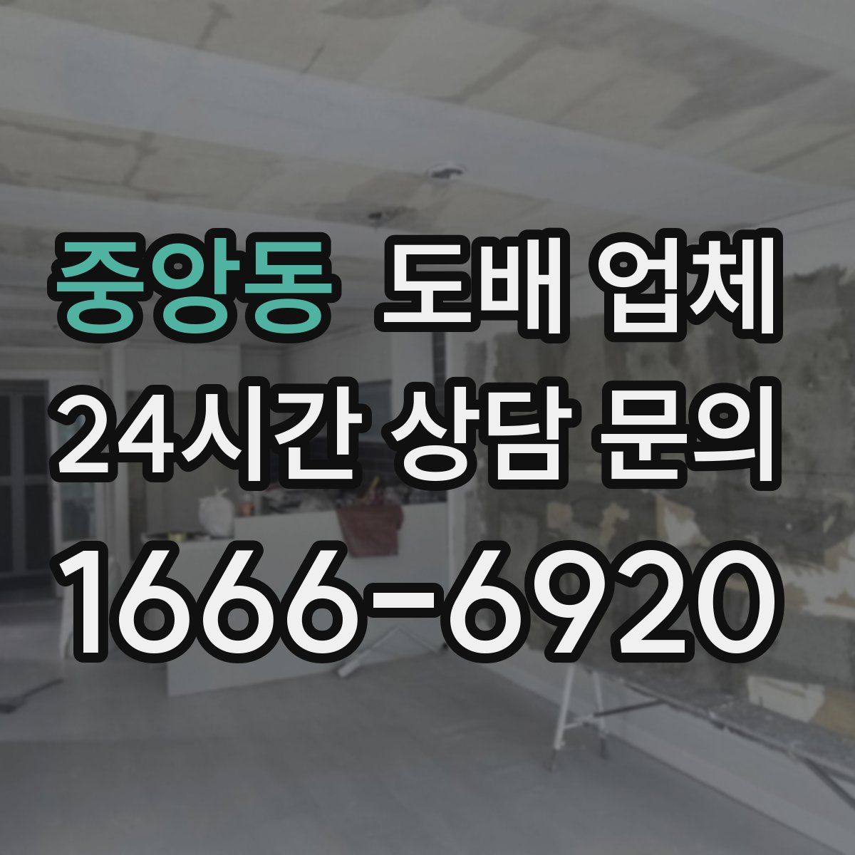 중앙동 도배 업체