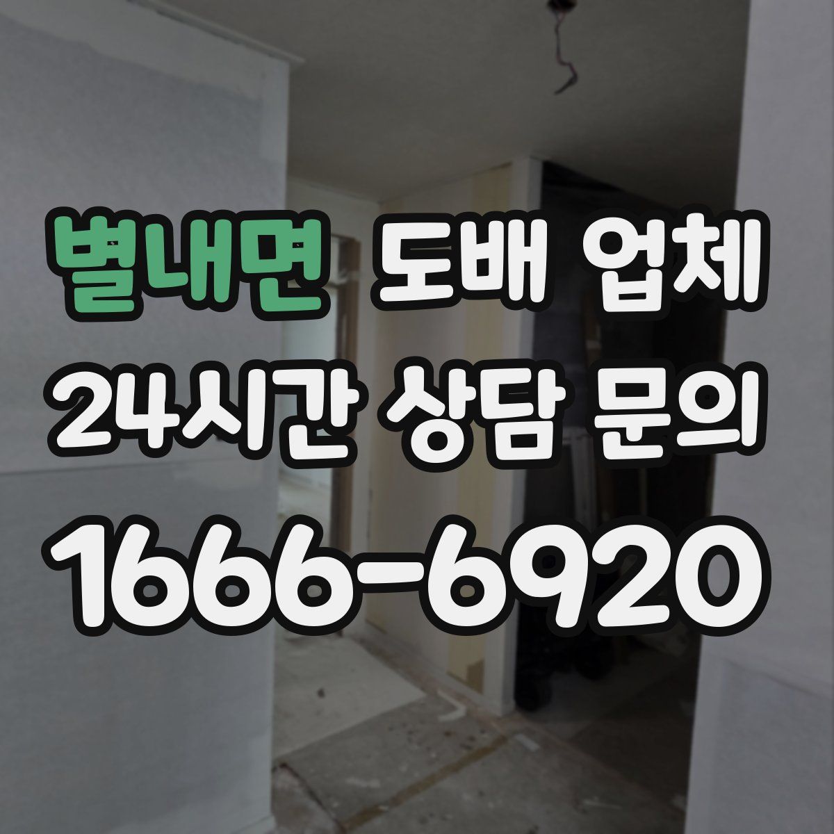 별내면 도배 업체