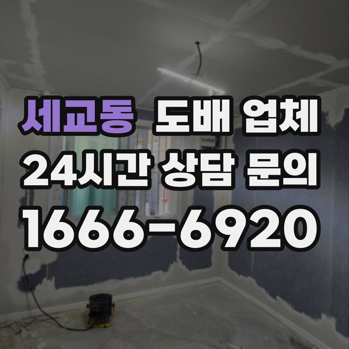 세교동 도배 업체