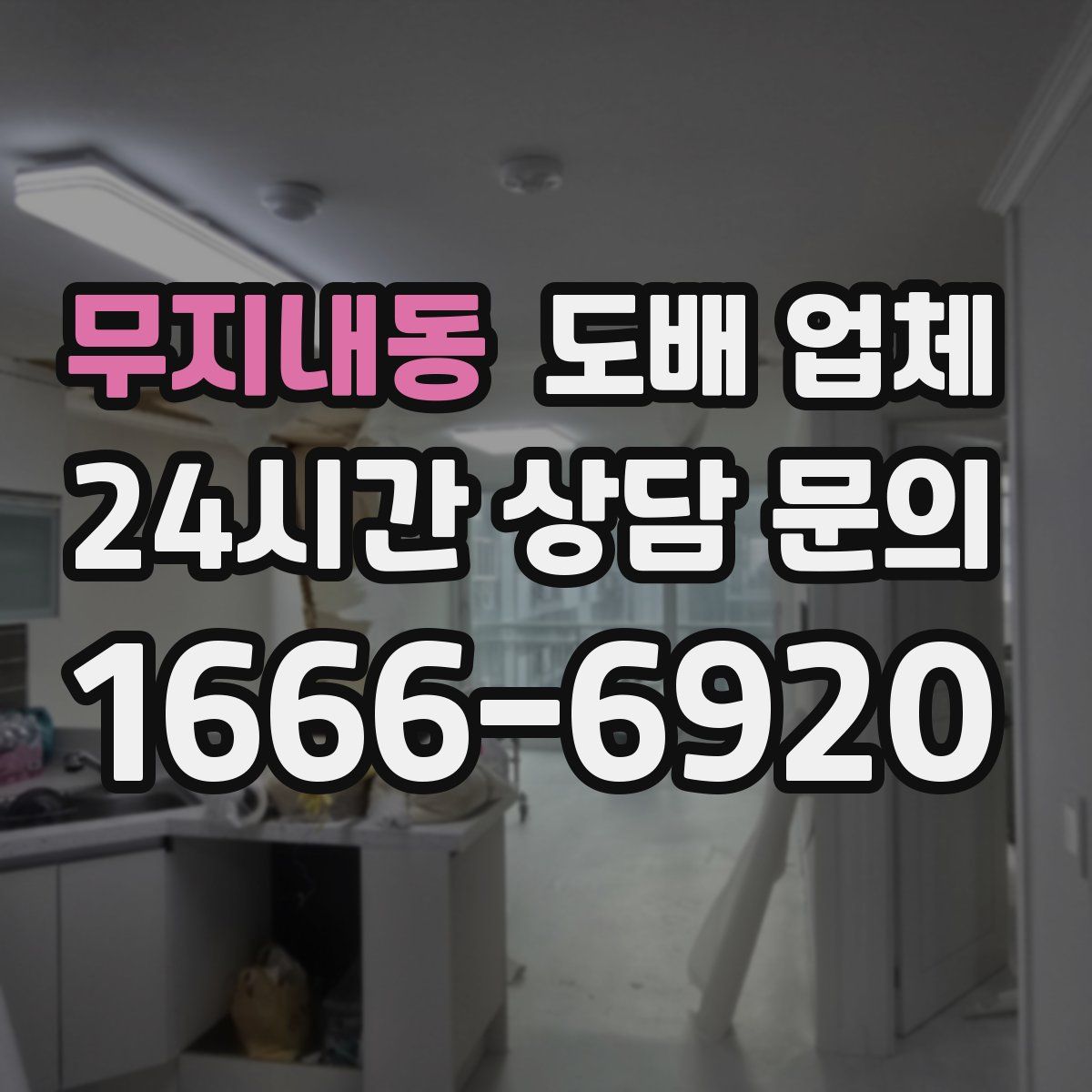 무지내동 도배 업체
