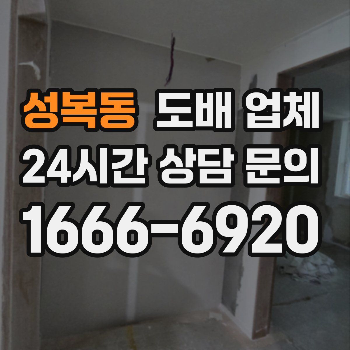 성복동 도배 업체