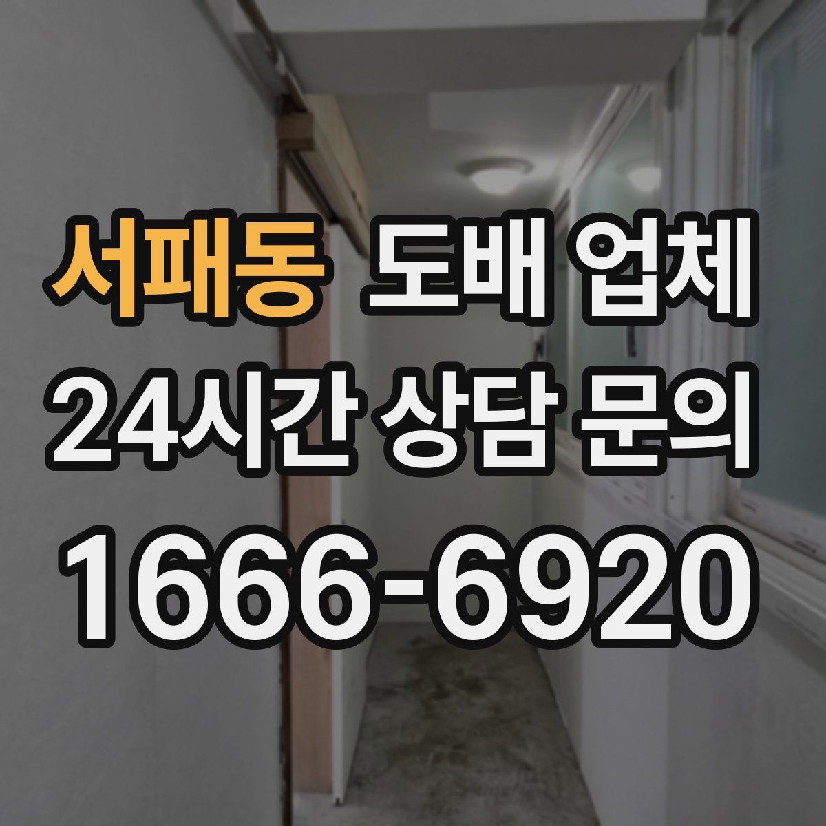 서패동 도배 업체