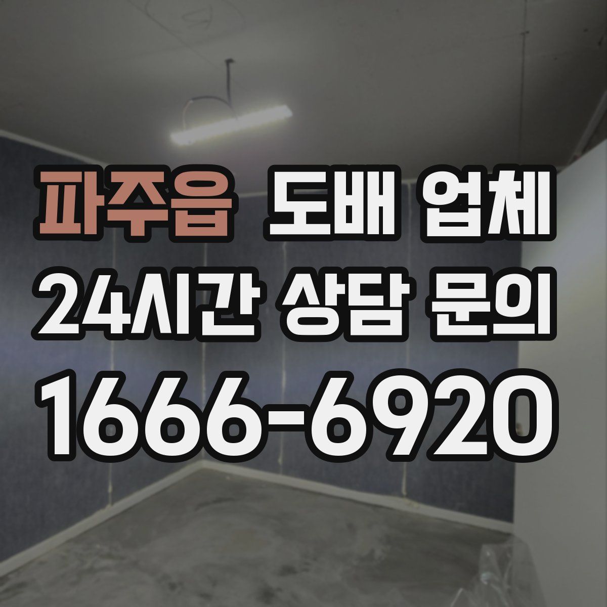 파주읍 도배 업체