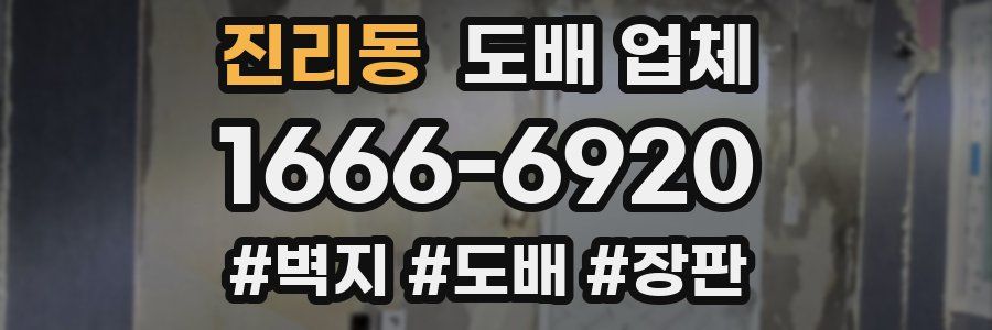 진리동 도배 업체