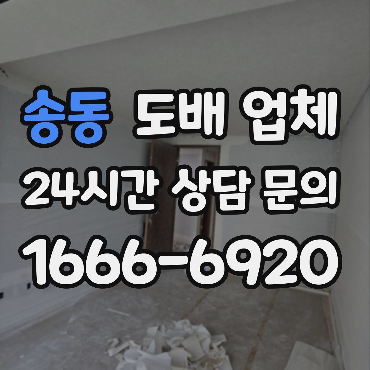 송동 도배 업체