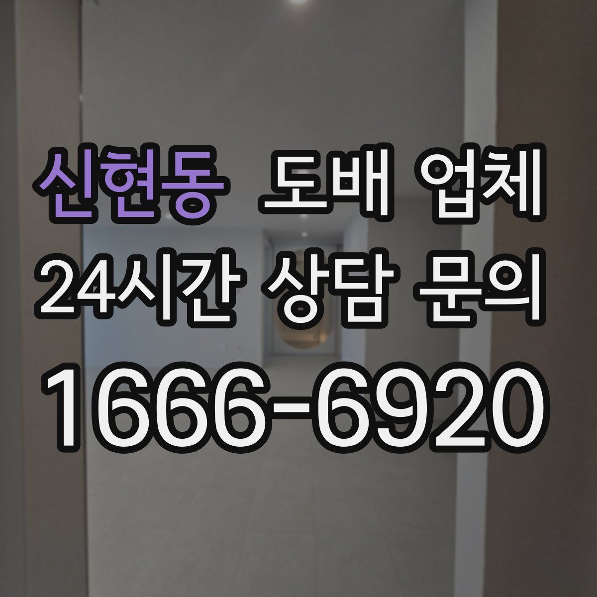 신현동 도배 업체