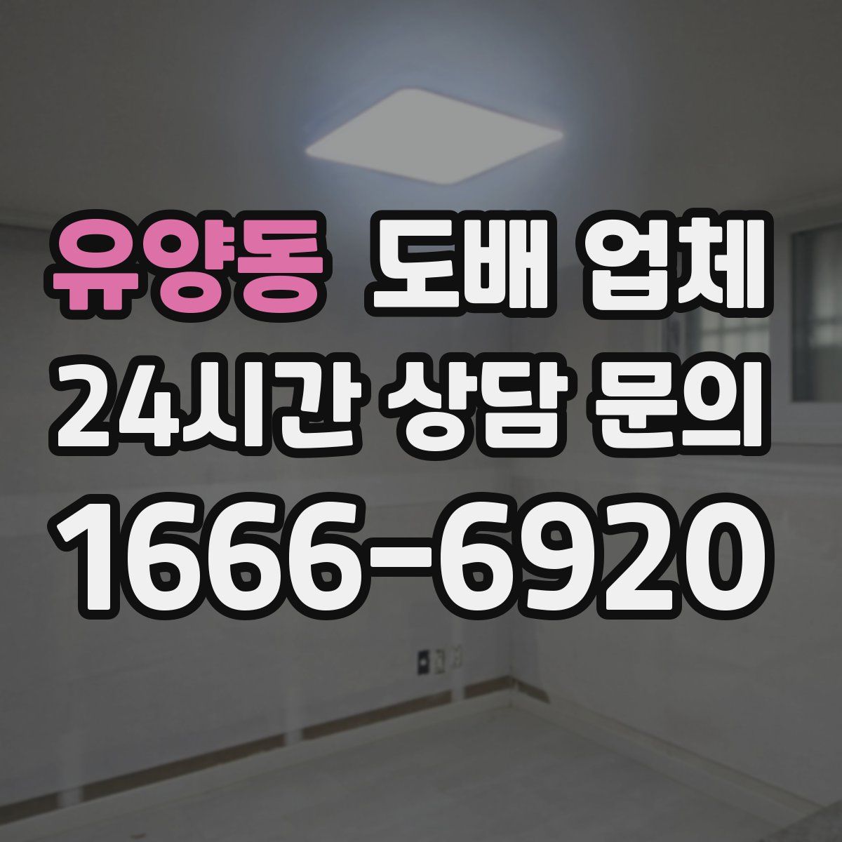 유양동 도배 업체