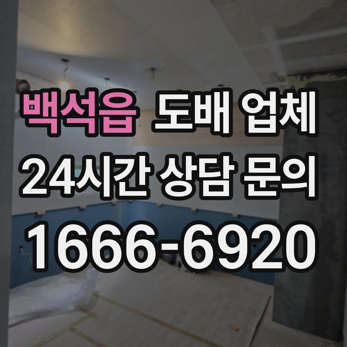 백석읍 도배 업체