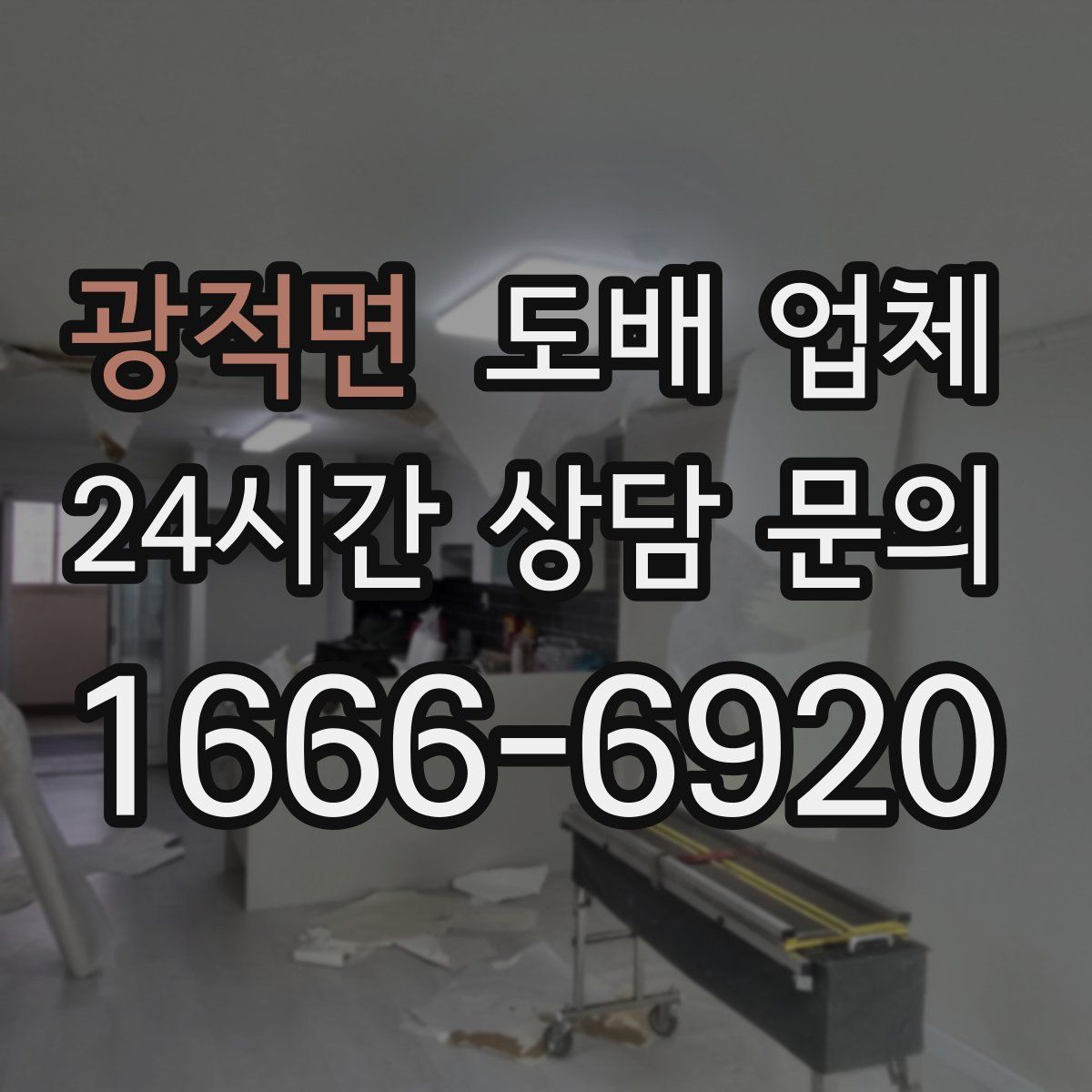 광적면 도배 업체