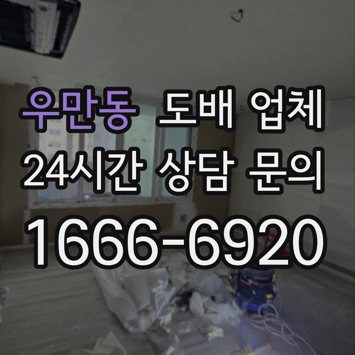 우만동 도배 업체
