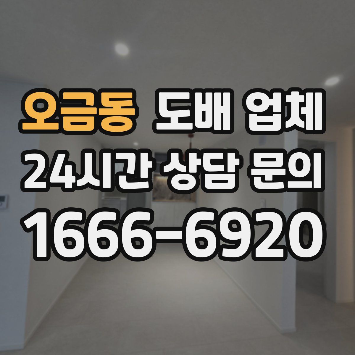 오금동 도배 업체