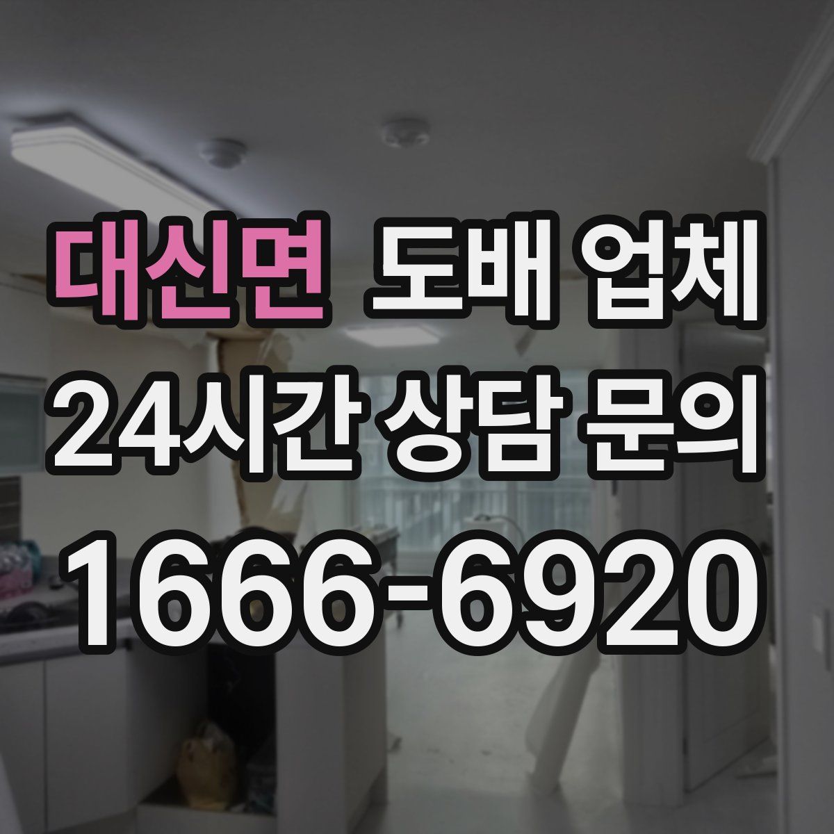 대신면 도배 업체